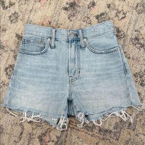 Madewell Light Blue Jean Shorts